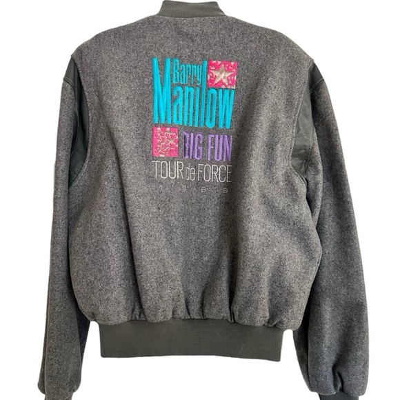 Barry Manilow “Big Fun” Tour de Force 1988 Concert Jacket Coat Size Large - Picture 12 of 13